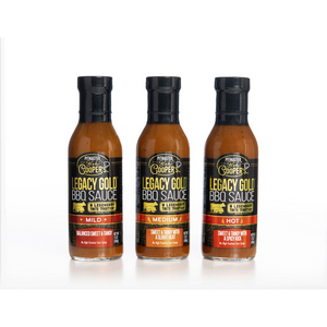 Legacy Gold BBQ Sauce 3-Pack