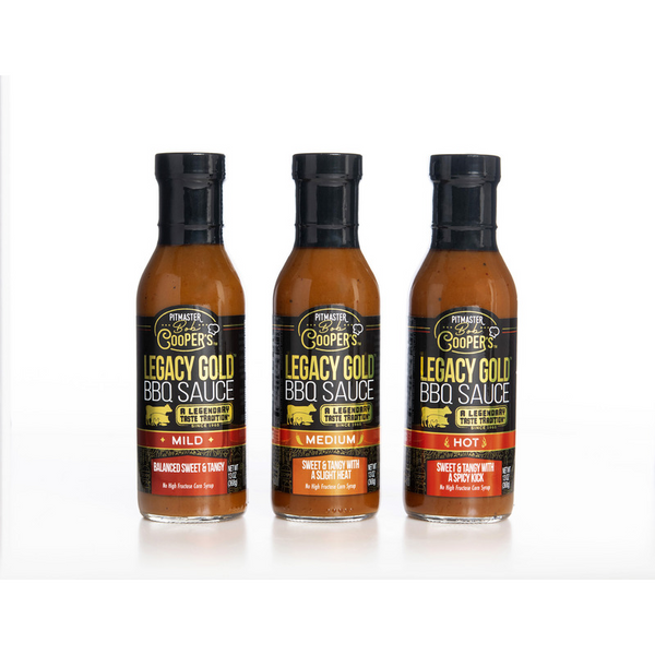 Legacy Gold BBQ Sauce 3-Pack