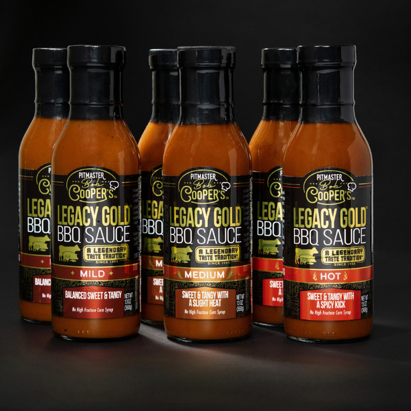 Legacy Gold BBQ Sauce 6-Pack