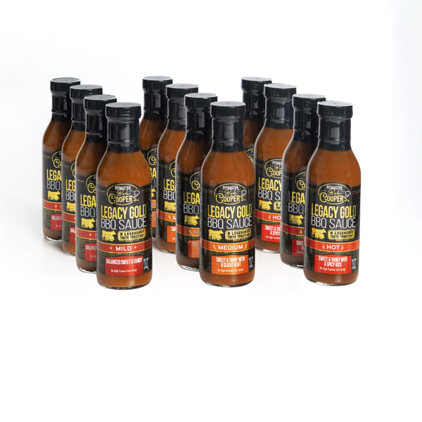 Legacy Gold BBQ Sauce Full Case (12 bottles)