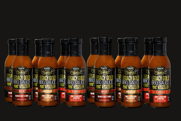 Legacy Gold BBQ Sauce Full Case (12 bottles)