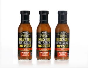 Legacy Gold BBQ Sauce 3-Pack