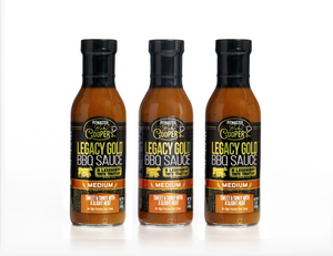 Legacy Gold BBQ Sauce 3-Pack