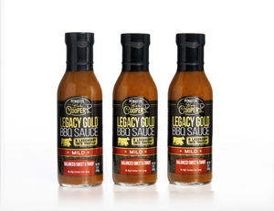 Legacy Gold BBQ Sauce 3-Pack