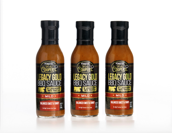 Legacy Gold BBQ Sauce 3-Pack
