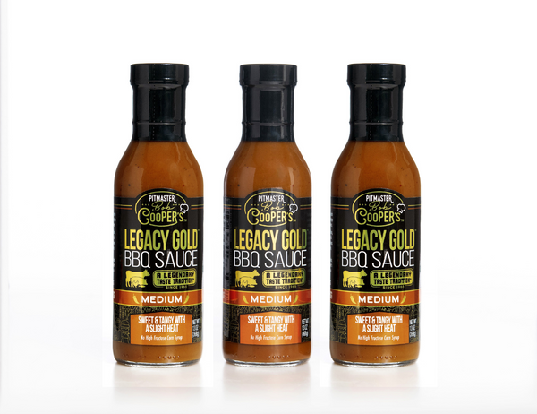 Legacy Gold BBQ Sauce 3-Pack